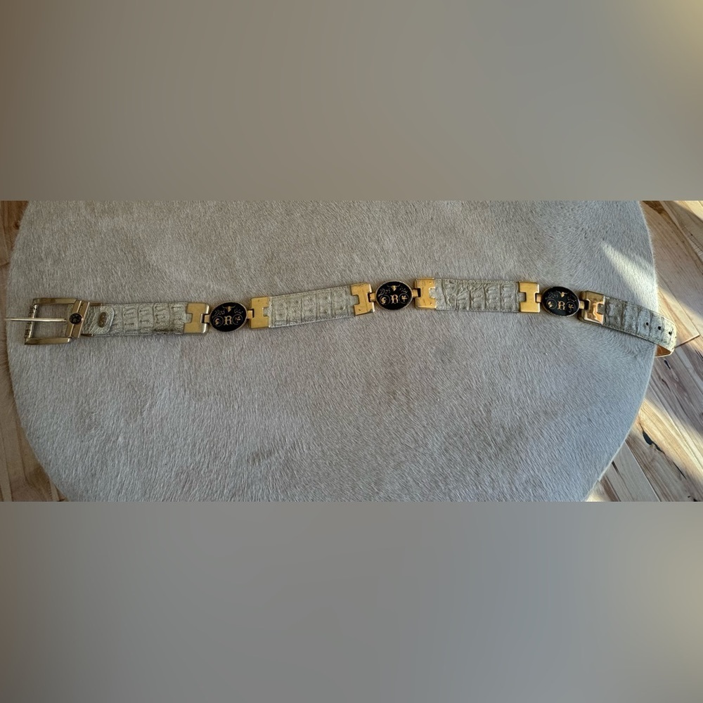 Dos de oro crocodile belt- duuuude- vintage - Picture 6 of 16
